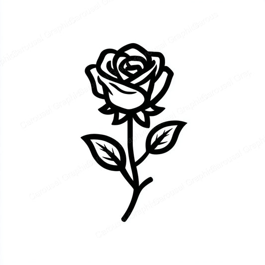 Rose Vector Graphic preview