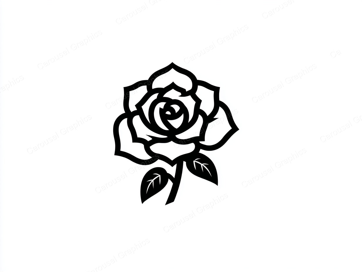Rose Vector Graphic preview