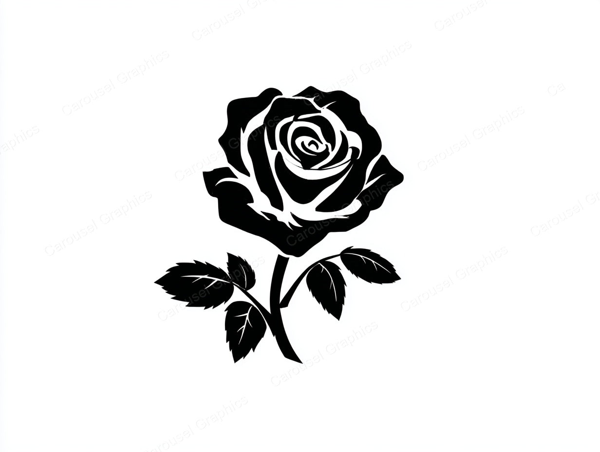 Rose Vector Graphic preview
