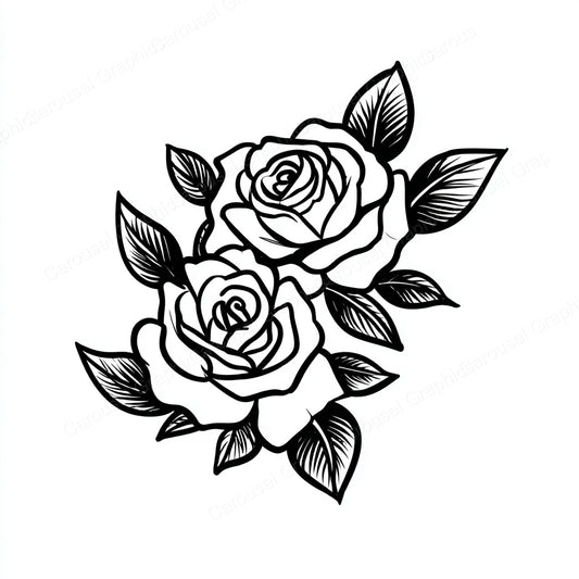 Rose Vector Graphic preview
