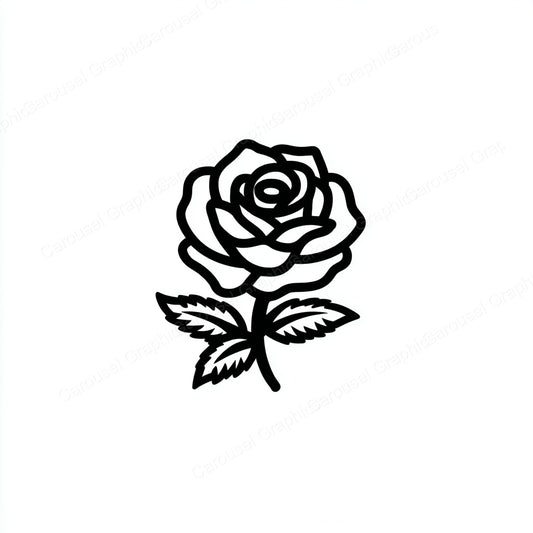 Rose Vector Graphic preview