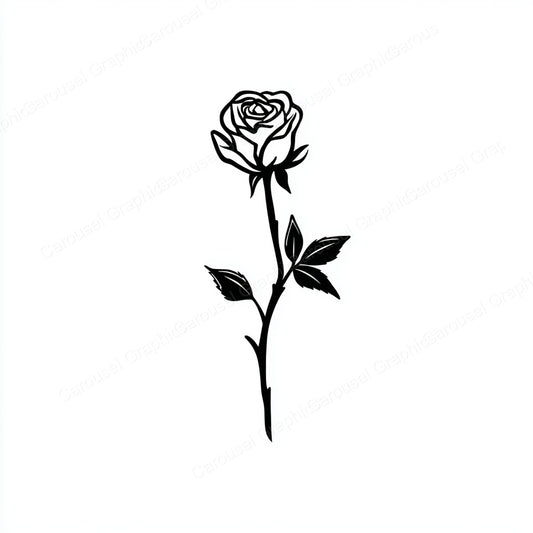 Rose Vector Graphic preview