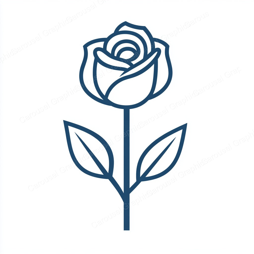 Rose Vector Graphic preview