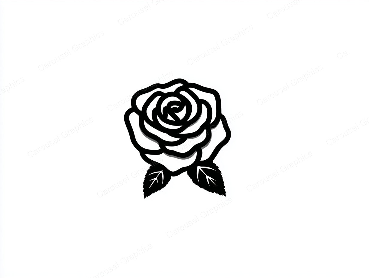 Rose Vector Graphic preview