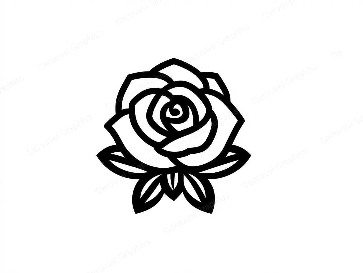 Rose Vector Graphic preview