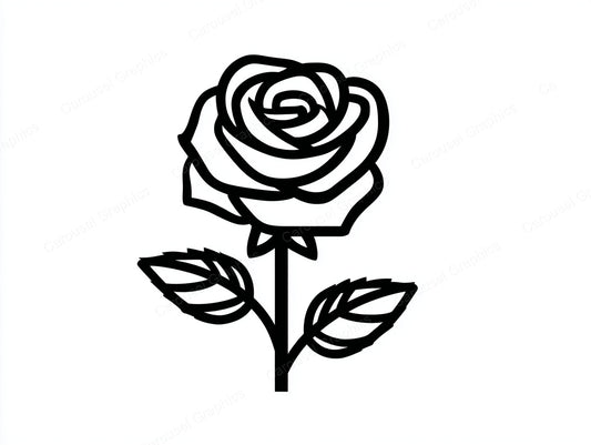 Rose Vector Graphic preview