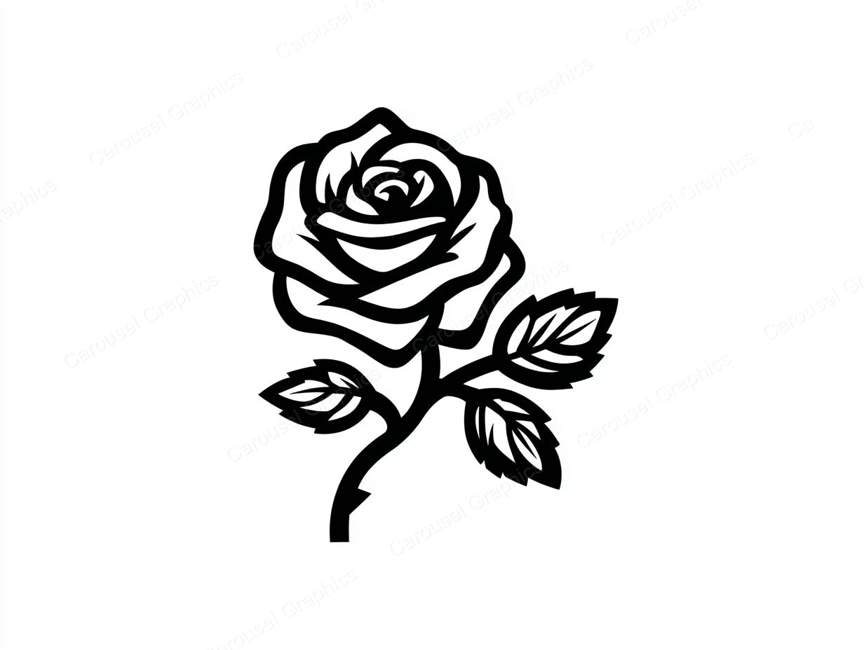 Rose Vector Graphic preview