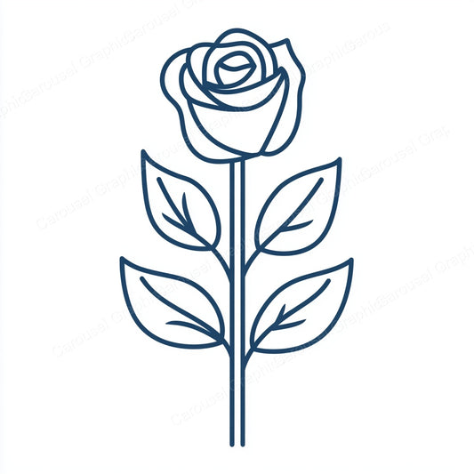 Rose Vector Graphic preview