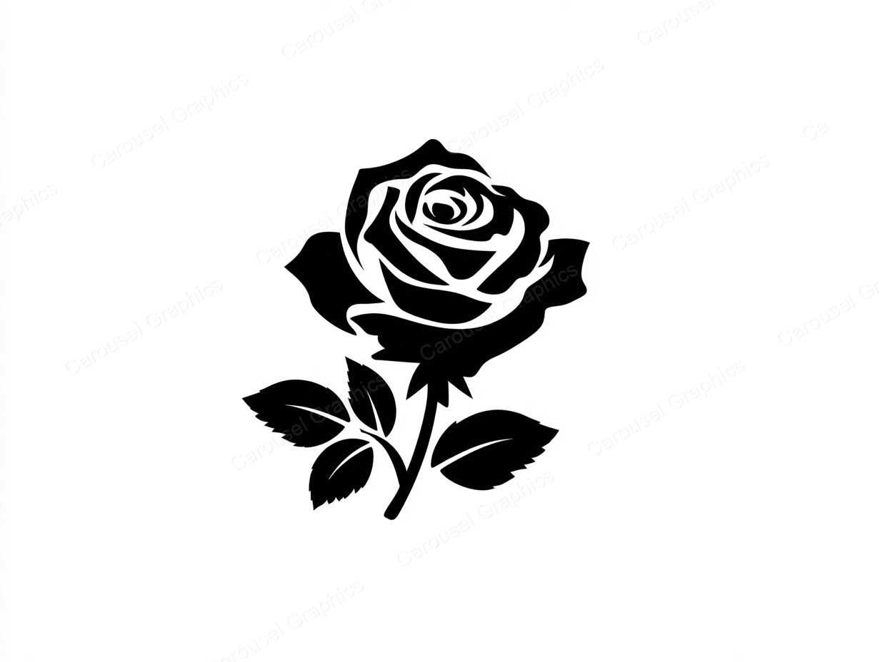 Rose Vector Graphic preview