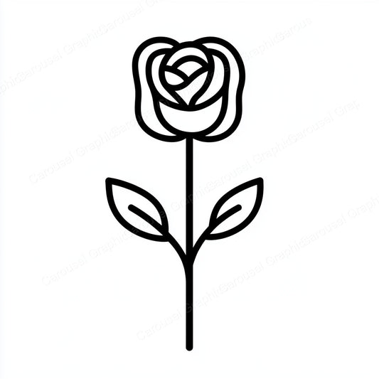 Rose Vector Graphic preview