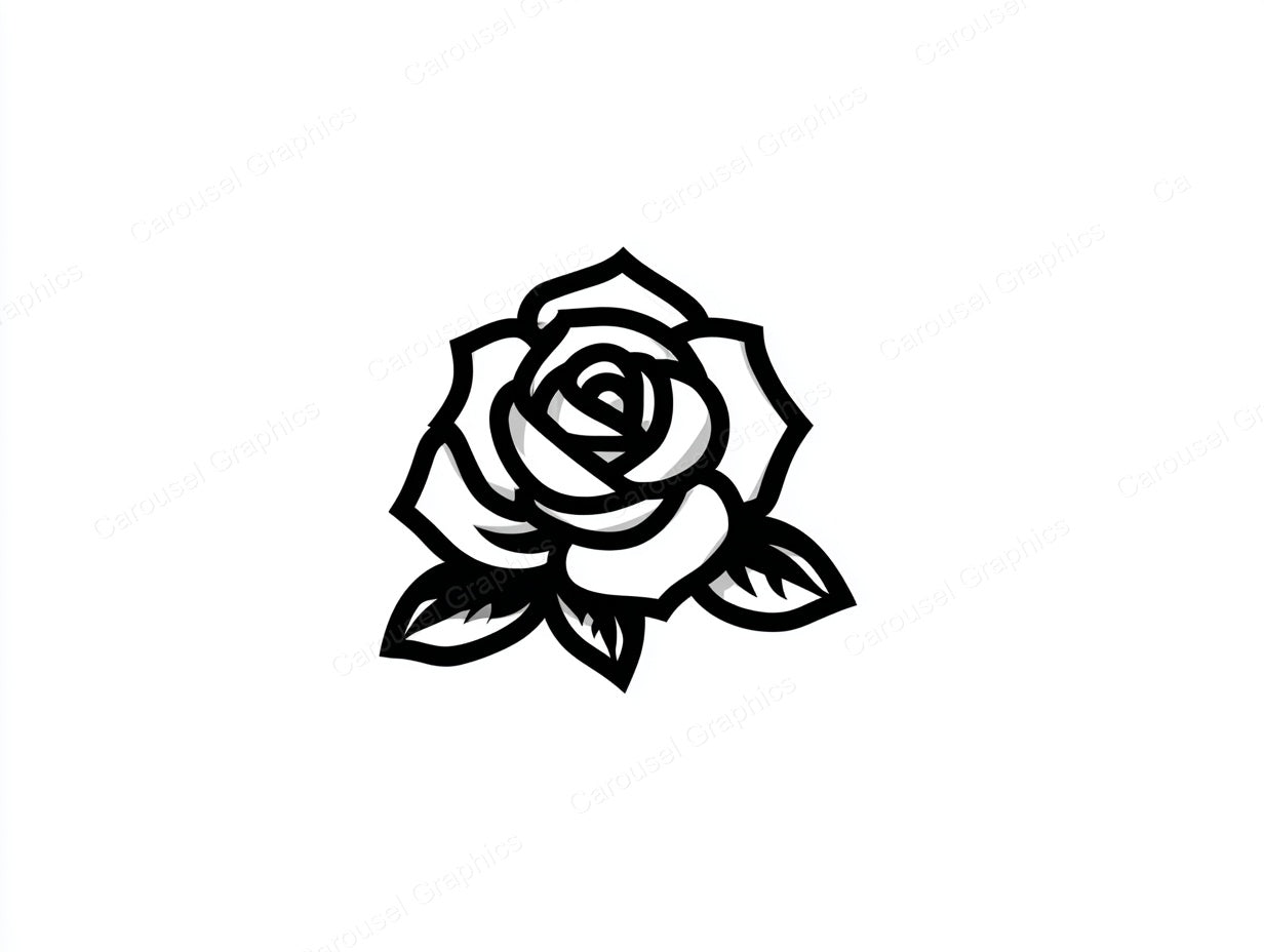 Rose Vector Graphic preview