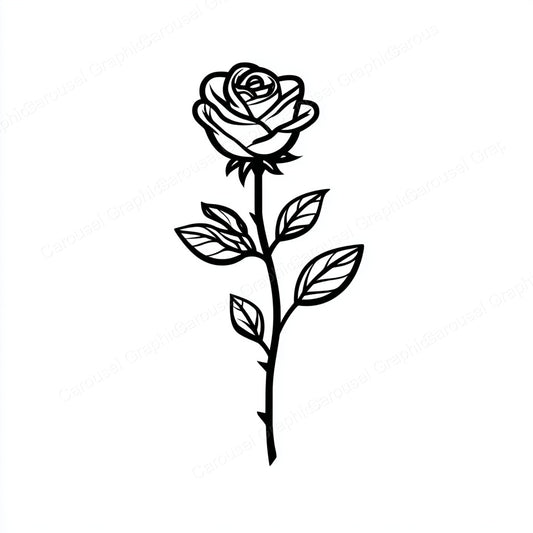Rose Vector Graphic preview