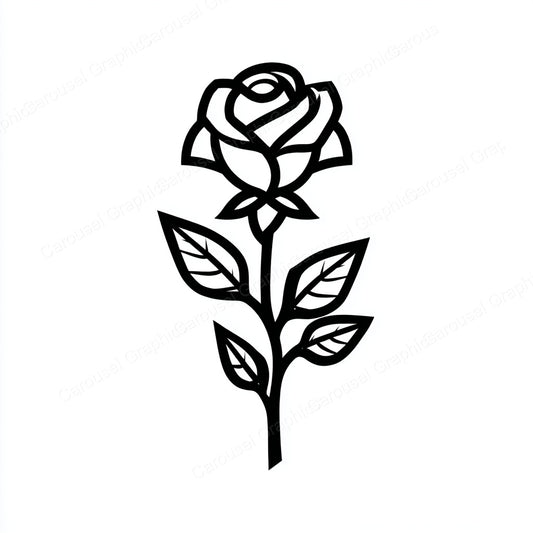 Rose Vector Graphic preview