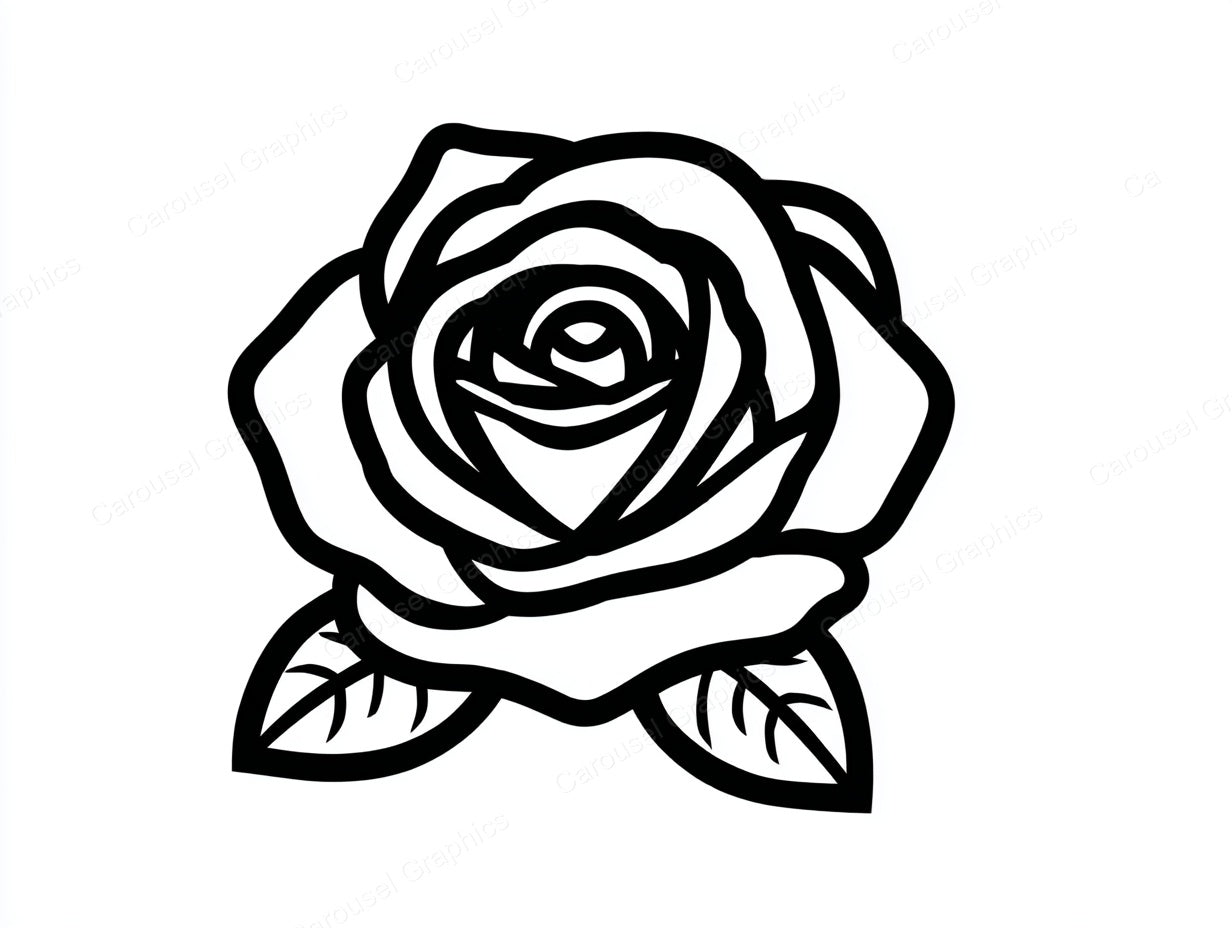 Rose Vector Graphic preview