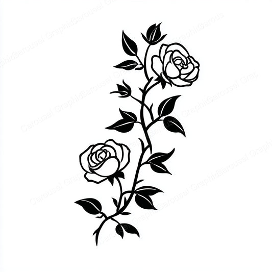 Rose Vector Graphic preview