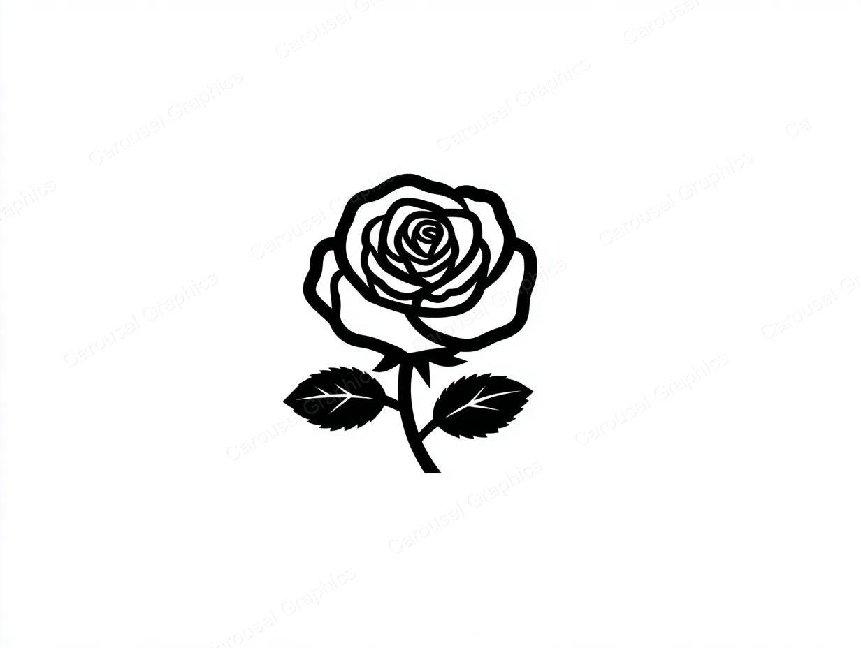 Rose Vector Graphic preview