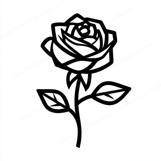 Rose Vector Graphic preview