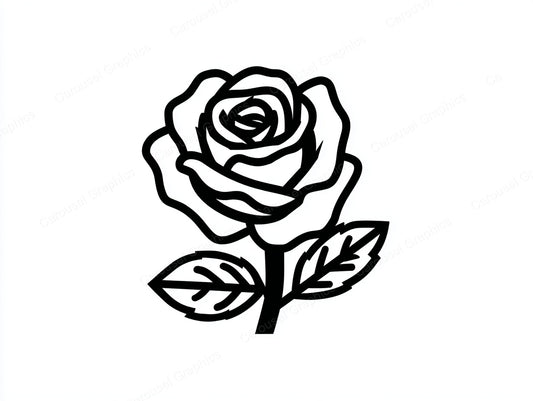 Rose Vector Graphic preview