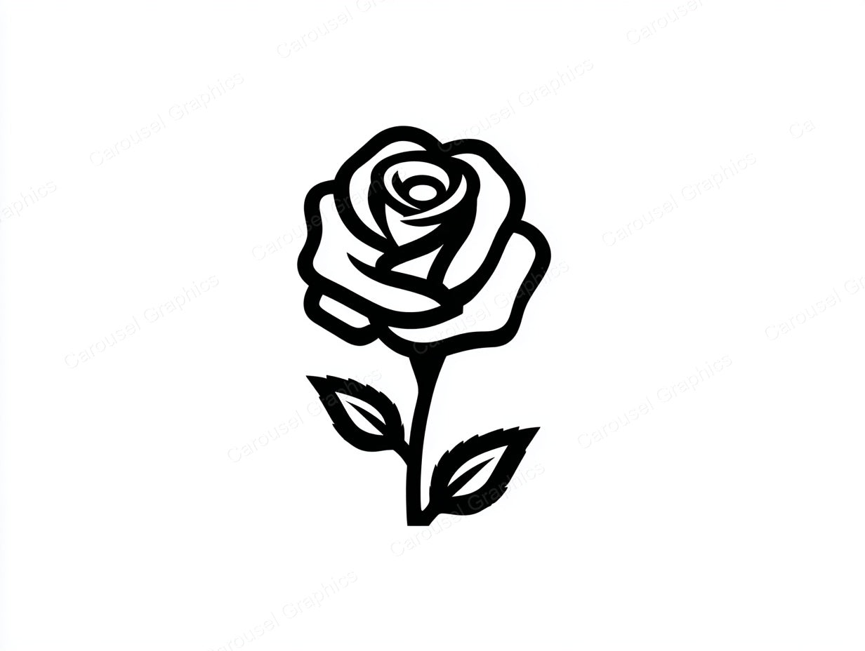 Rose Vector Graphic preview