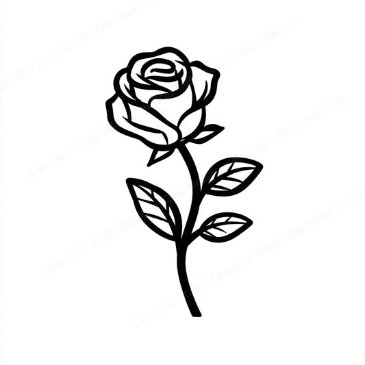 Rose Vector Graphic preview