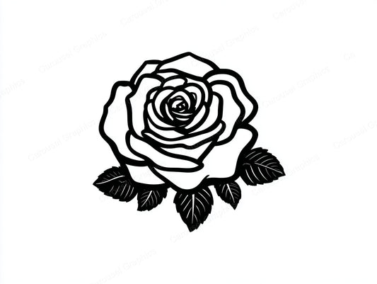 Rose Vector Graphic preview