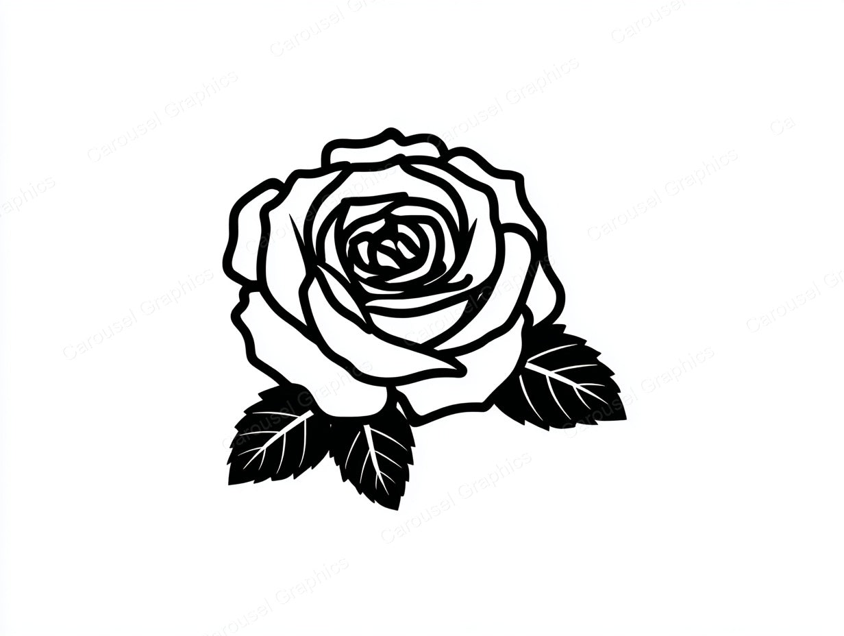 Rose Vector Graphic preview