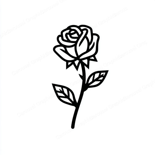 Rose Vector Graphic preview