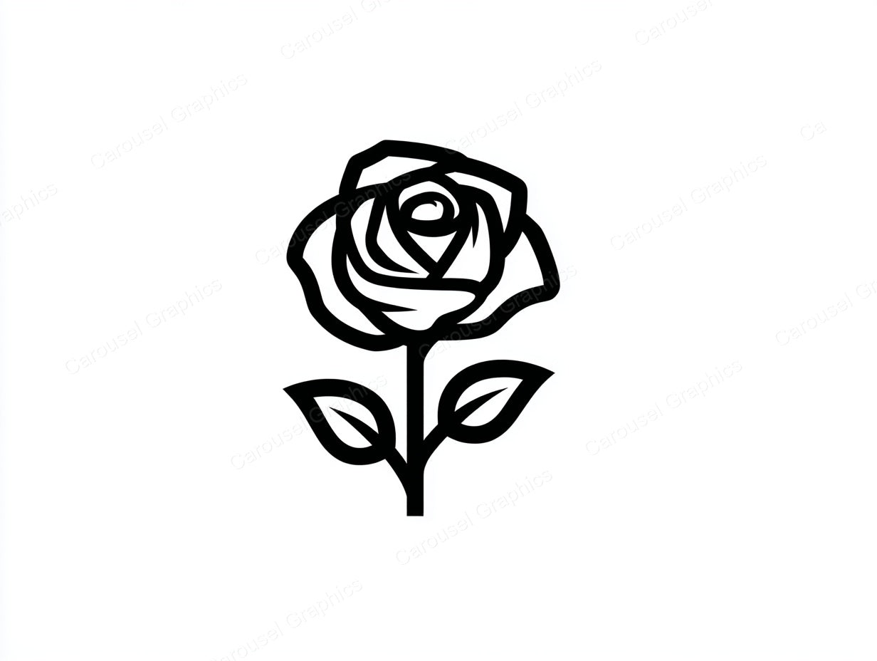 Rose Vector Graphic preview