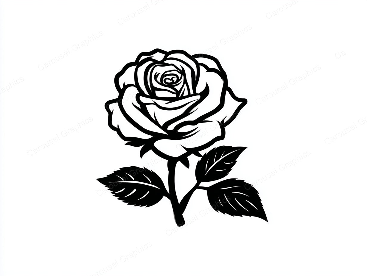 Rose Vector Graphic preview