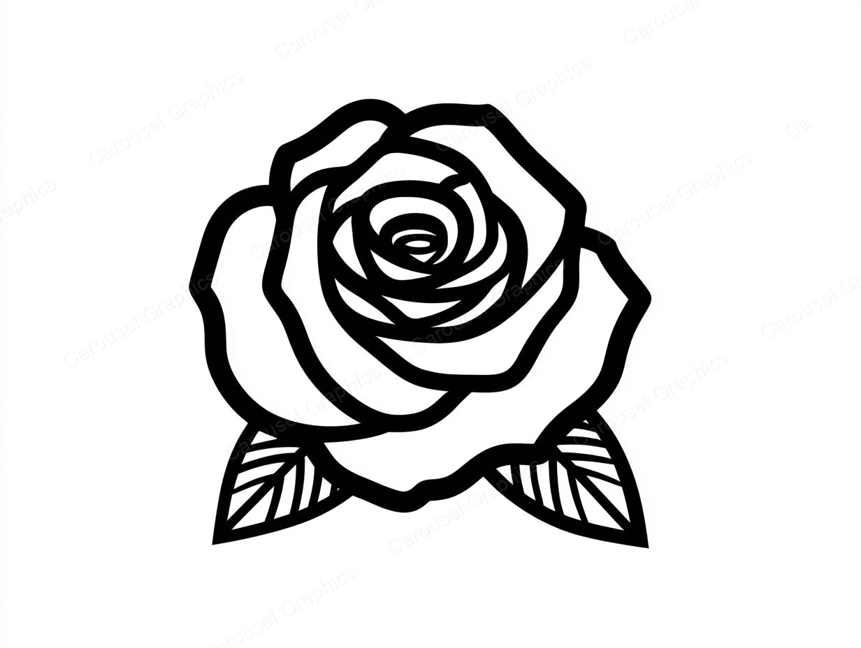 Rose Vector Graphic preview