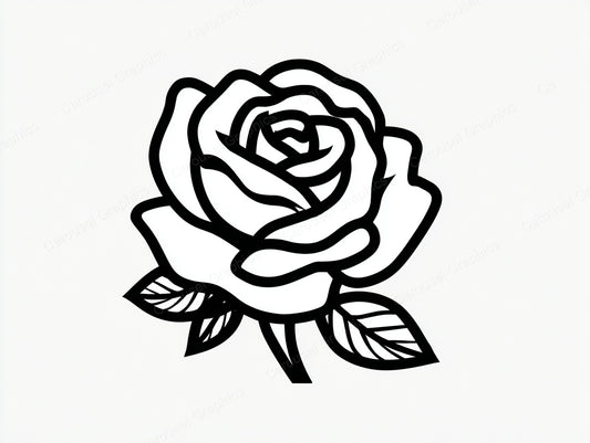 Rose Vector Graphic preview