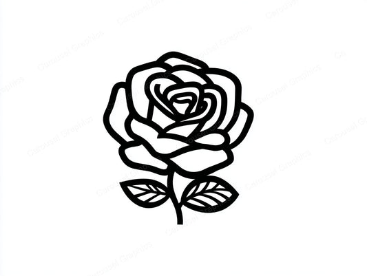 Rose Vector Graphic preview