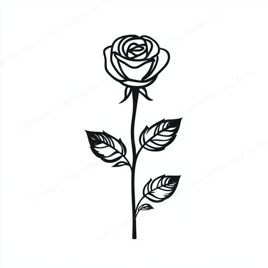 Rose Vector Graphic preview