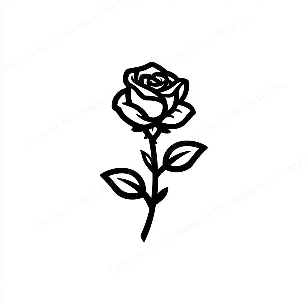 Rose Vector Graphic preview