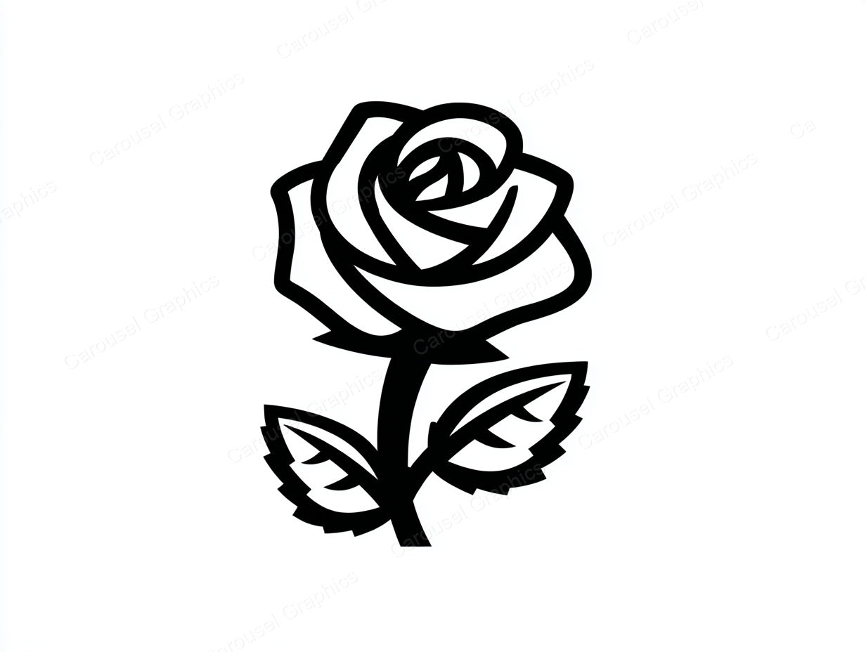 Rose Vector Graphic preview
