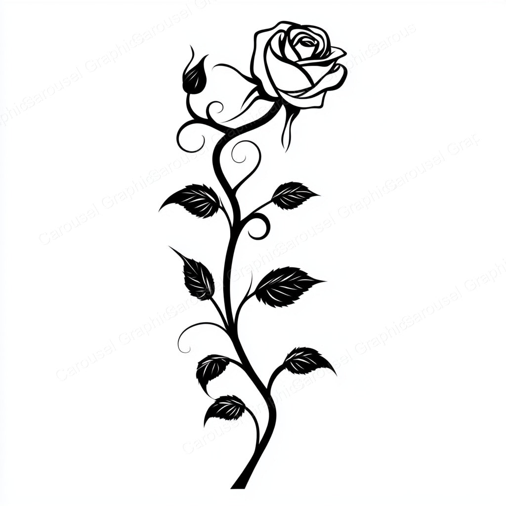 Rose Vector Graphic preview