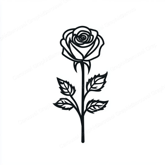 Rose Vector Graphic preview