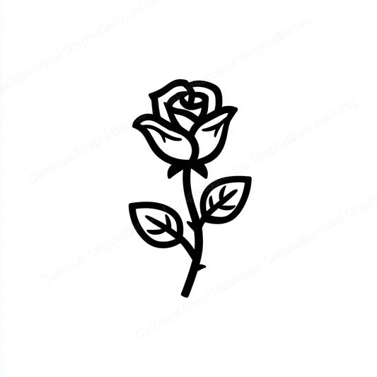 Rose Vector Graphic preview