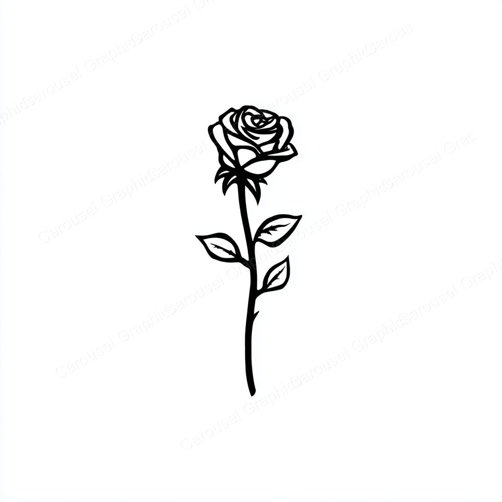 Rose Vector Graphic preview