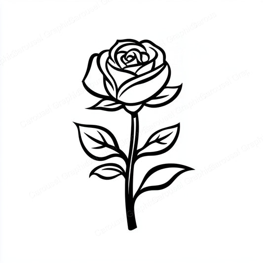 Rose Vector Graphic preview
