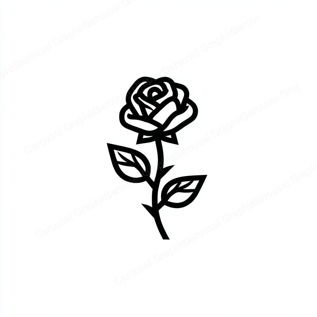 Rose Vector Graphic preview
