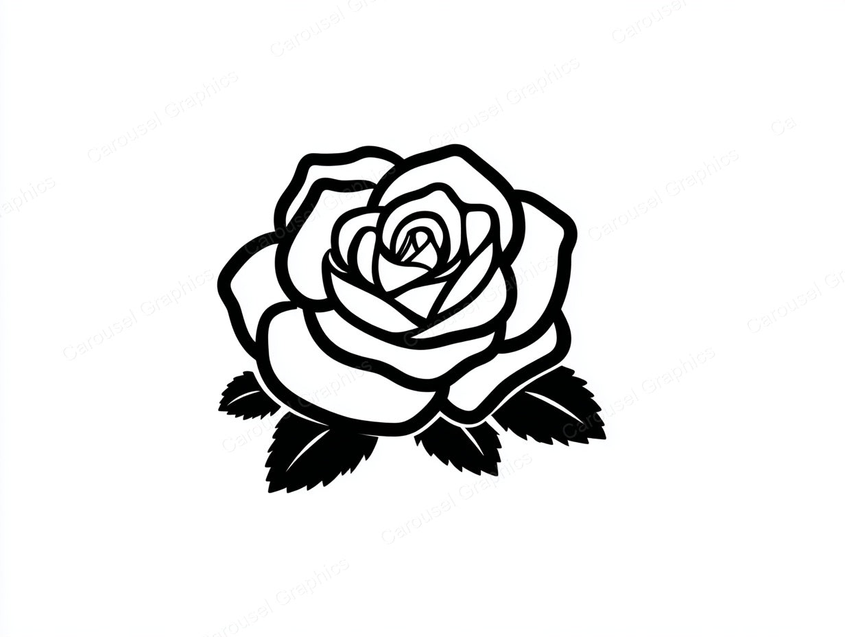 Rose Vector Graphic preview