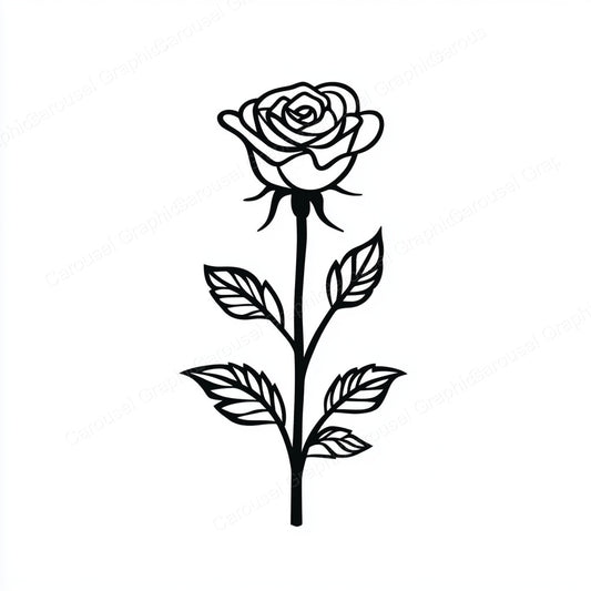 Rose Vector Graphic preview