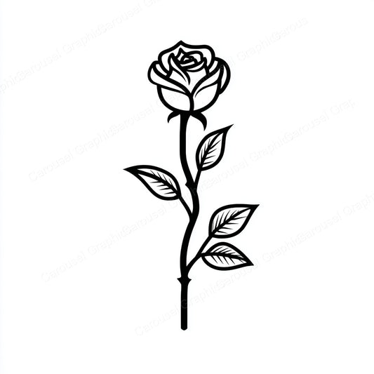 Rose Vector Graphic preview