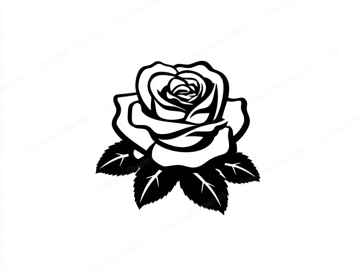 Rose Vector Graphic preview