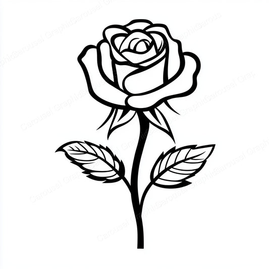 Rose Vector Graphic preview