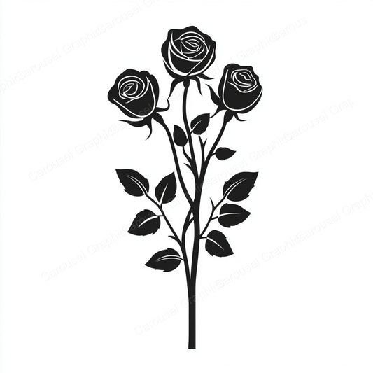 Rose Vector Graphic preview