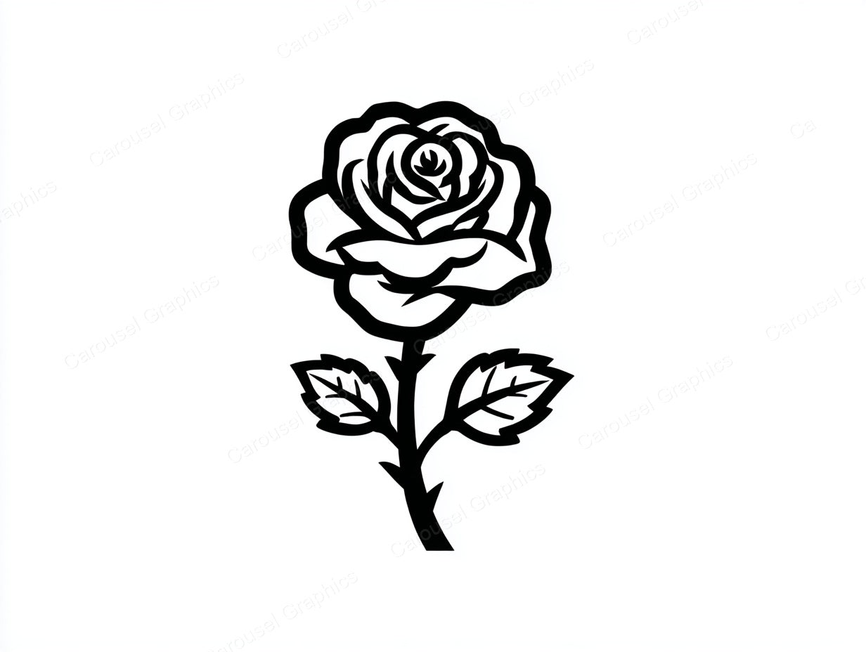 Rose Vector Graphic preview