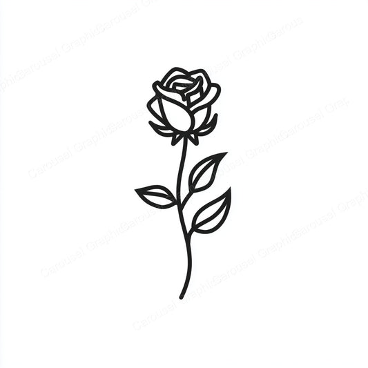 Rose Vector Graphic preview