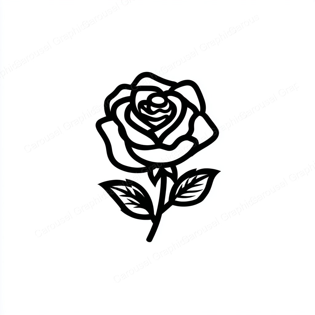 Rose Vector Graphic preview